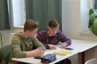 Arbeit am Projekt