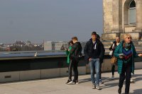 Besuch im Reichstag