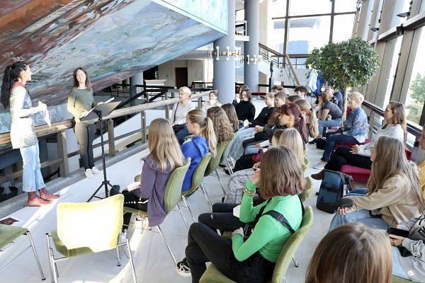 22.09.2022 Besuch im Gewandhaus