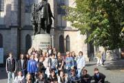 Besuch Kindergarten und Thomaskirche