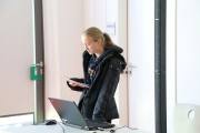 Arbeit am Projekt